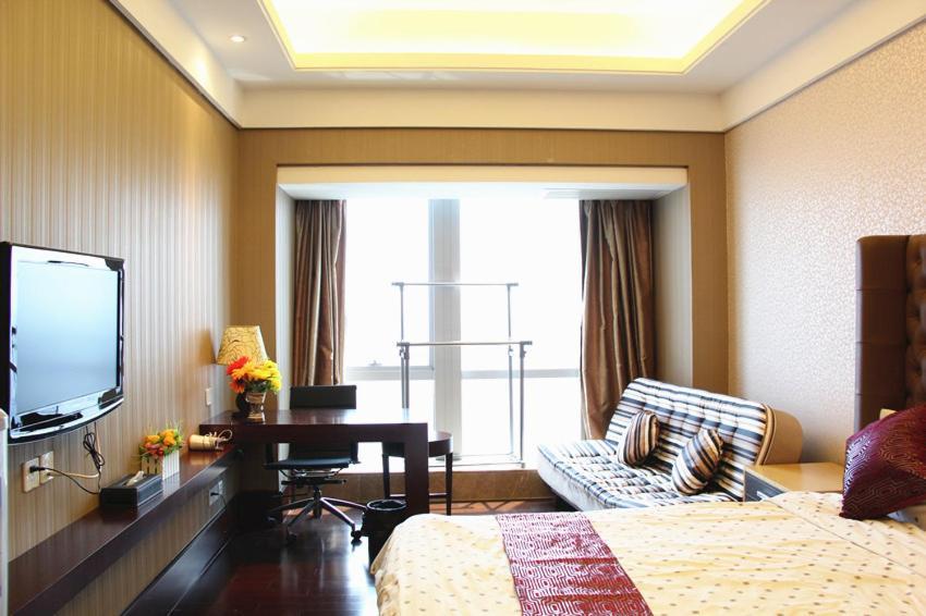 Vertical City Hotel Guangzhou Rum bild