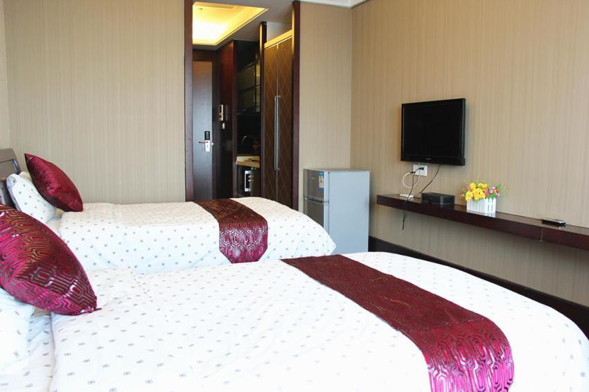 Vertical City Hotel Guangzhou Rum bild