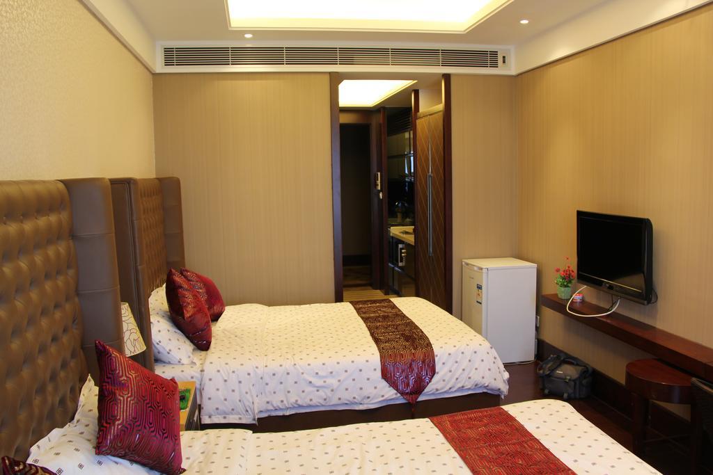 Vertical City Hotel Guangzhou Rum bild